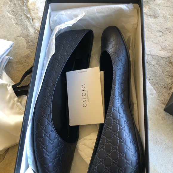 NIB Gucci Microguccissima soft ballet flat sz 8.5 - Picture 7 of 8